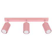 Plafoniera KARBON 3L rosa