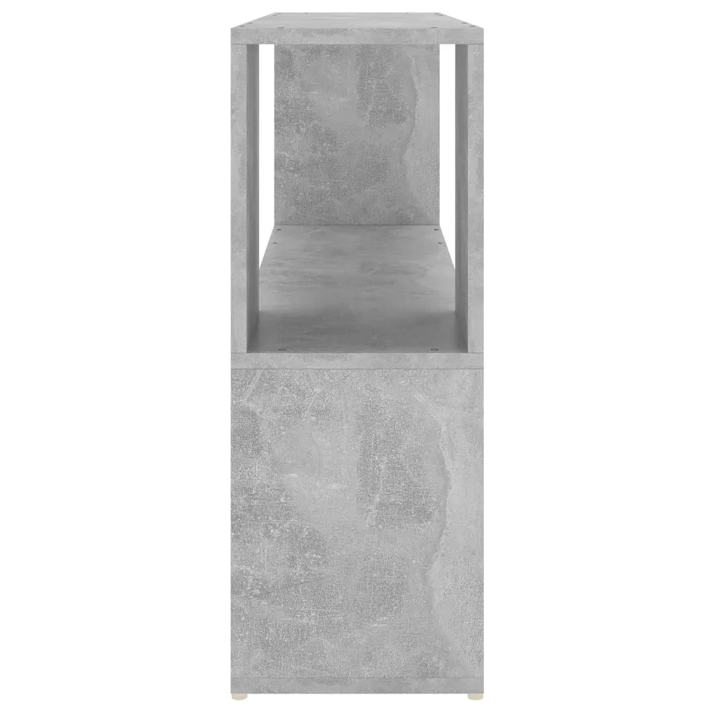 Libreria Grigio Cemento 100x24x63 cm in Truciolato 809174