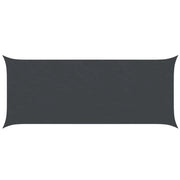 Vela Parasole | Telo Ombra | Vela da ombra solare Nero 6 x 2,5 m 100% Poliestere Oxford