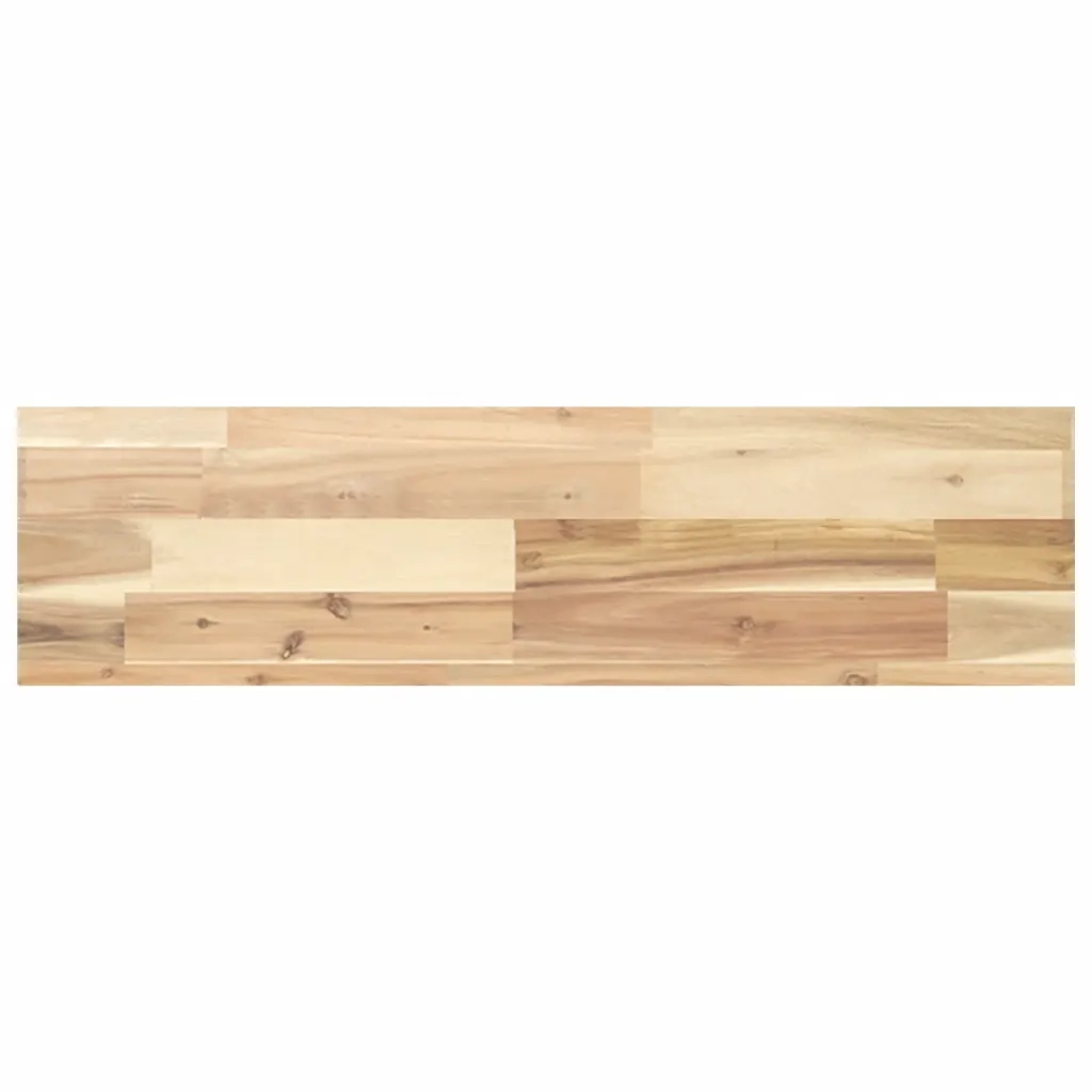 vidaXL Piano per Tavolo 100x20x4cm Rettangolare Legno Massello Acacia
