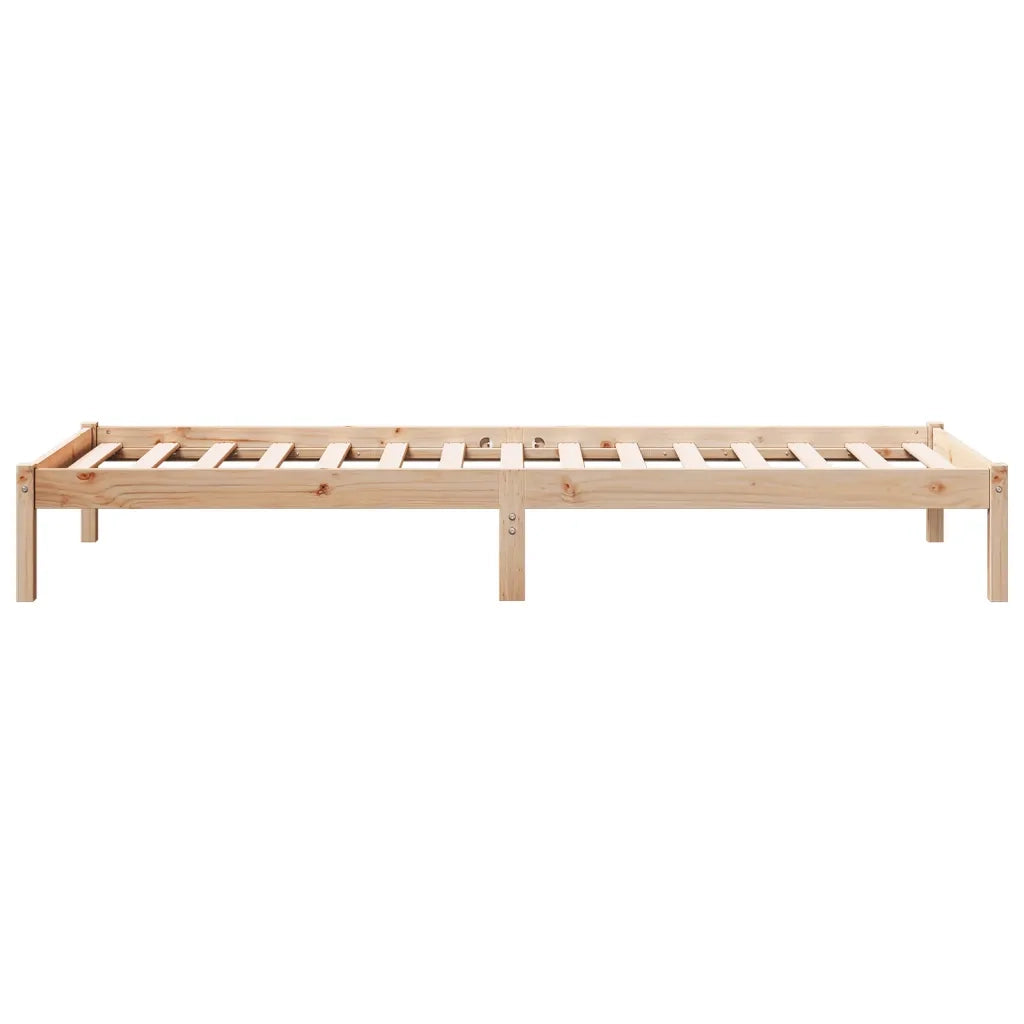 Letto Extra Lungo senza Materasso 100x220 cm in Legno di Pino 852418