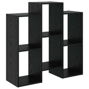 Credenza | Madia | Buffet da pranzo | Armadio da pranzo Rovere Nero 90 x 30 x 90 cm