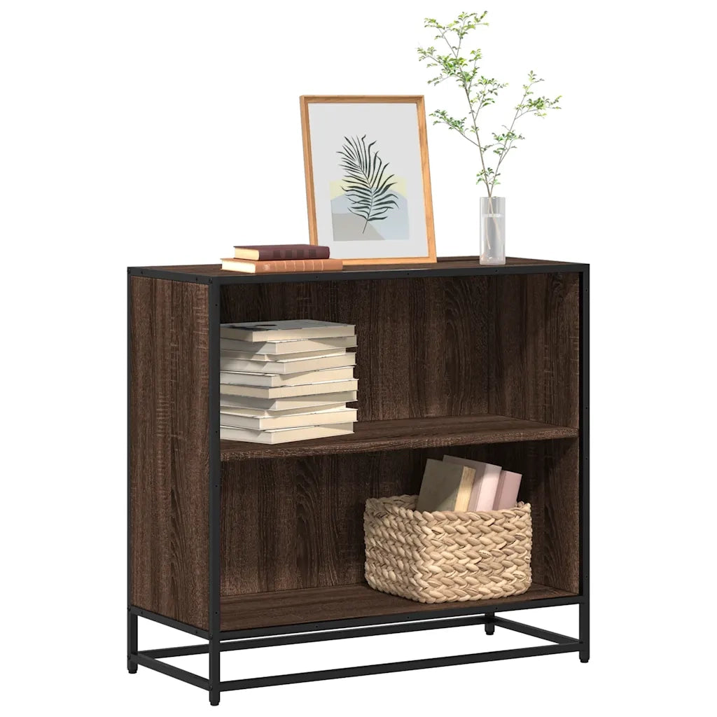 Libreria Rovere Marrone 80,5x35x76 cm in Legno Multistrato