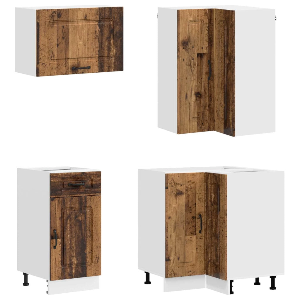 Unità Cucina KALMAR 8 pcs Legno antico Legno ingegnerizzato 3438389