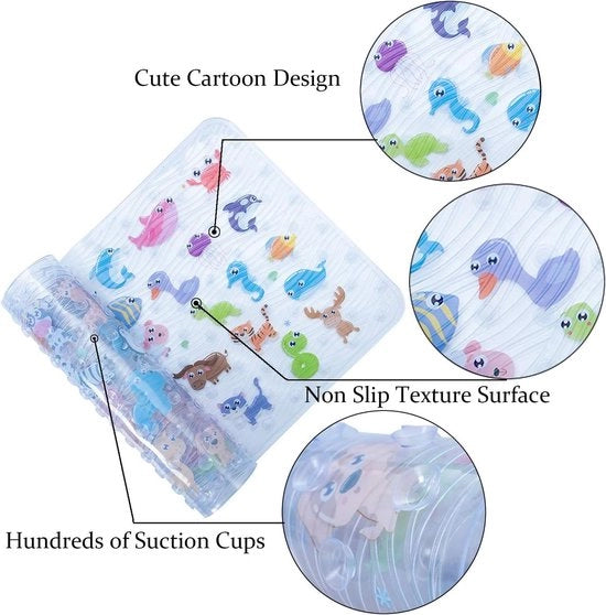 Matte antiscivolo - 90 x 40 cm XL grande dimensione mat mat per tappeti di pavimento