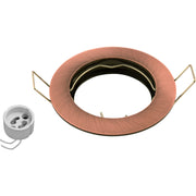 PORTAFARETTO FISSO ROTONDO D.8CM RAME