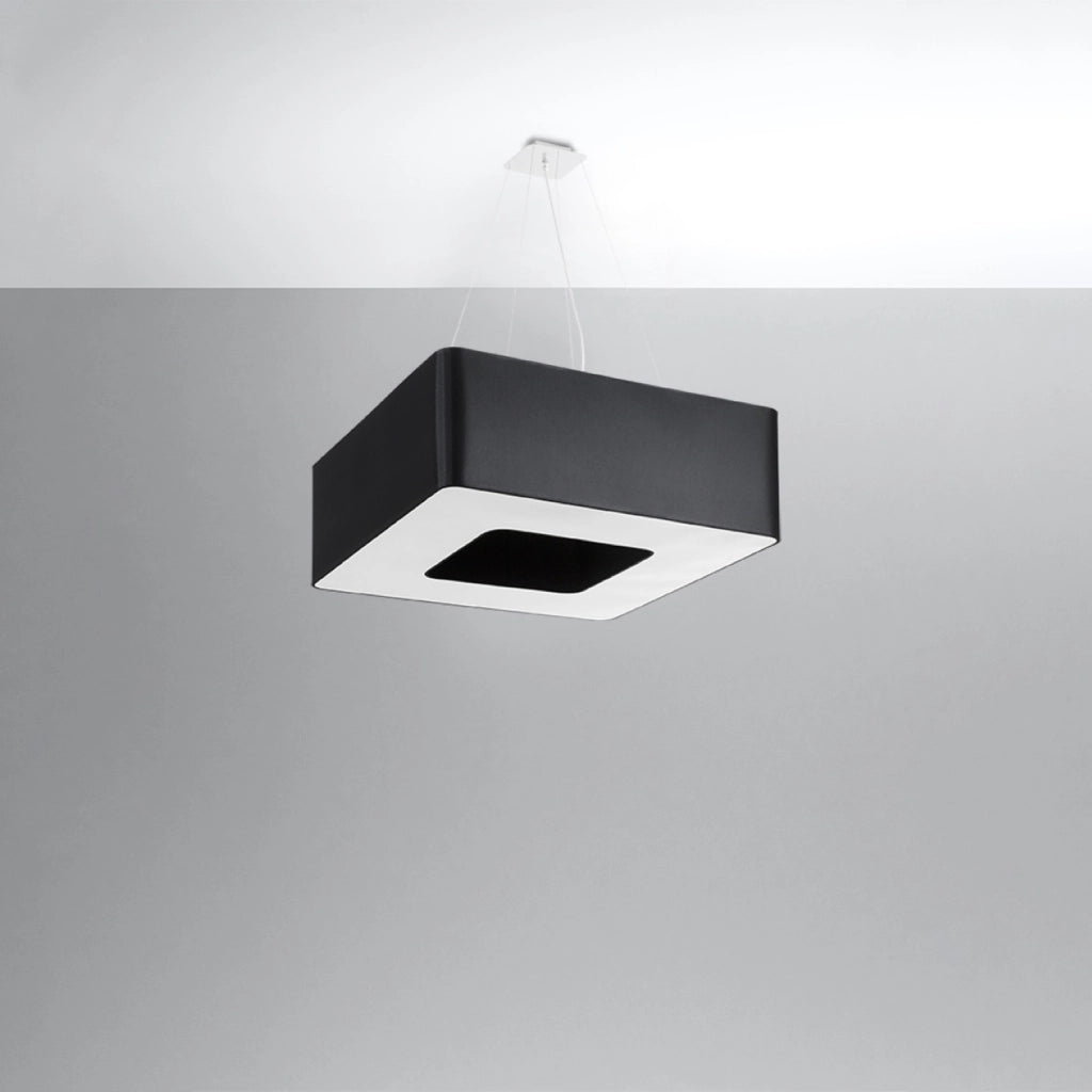 Lampada a sospensione NEPTUN Pure Lume nera 8xE27