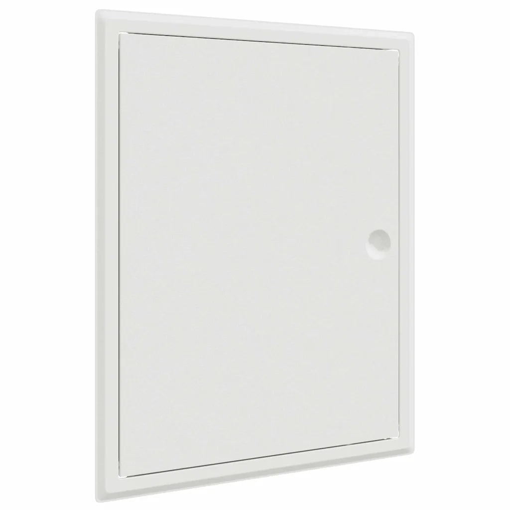 vidaXL Pannello di Accesso Bianco 30 x 40 cm Acciaio