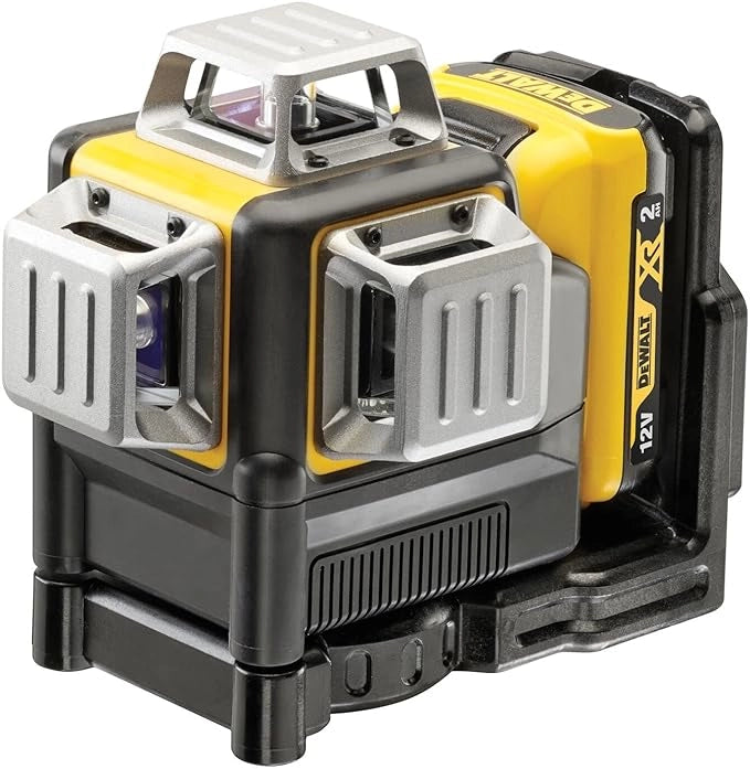 LIVELLA LASER A TRE LINEE RAGGIO ROSSO 30/50M 12V DEWALT - DCE089D1R