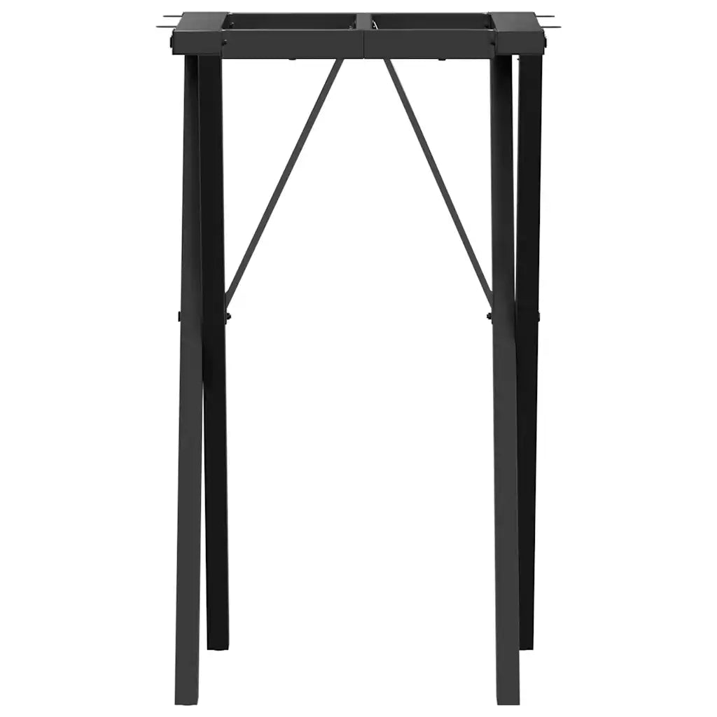 Telaio Gambe a X per Tavolo da Pranzo 40x40x73 cm in Acciaio 357903