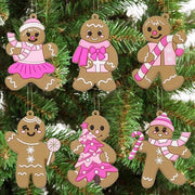 Decorazioni per albero di Natale con 18 peperoncini in forma di piccoli elfi e hangers