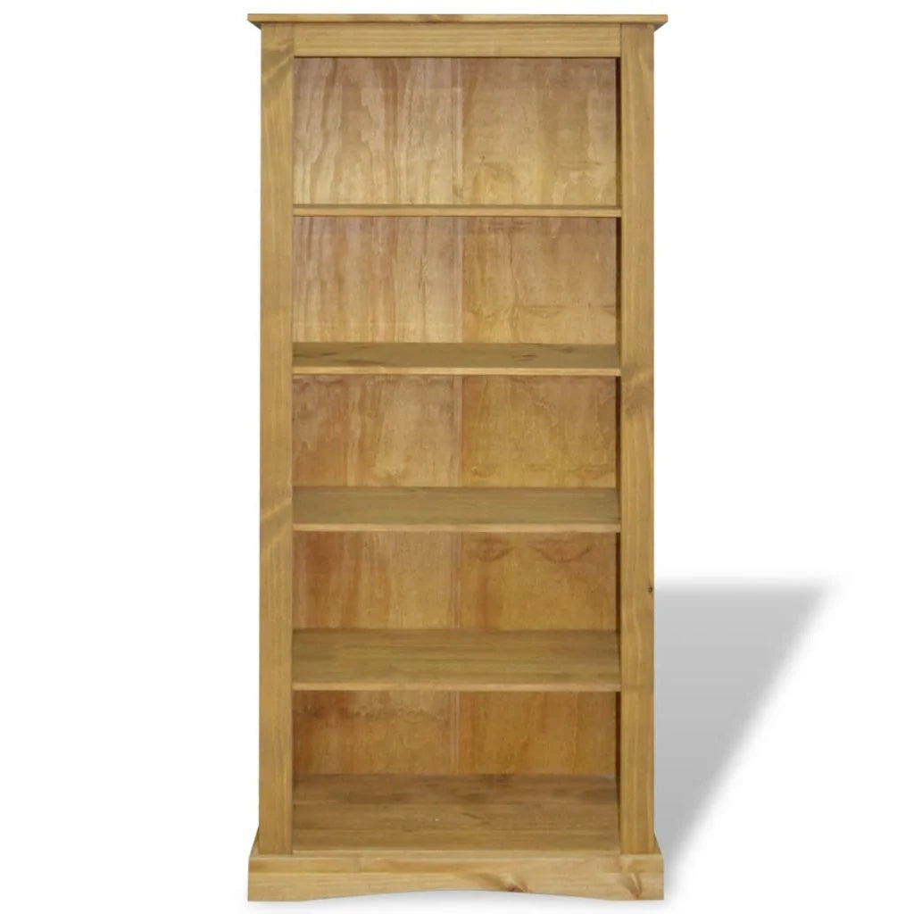 Libreria/mobile/mobile di design in pino a 5 ripiani 170 cm marrone 2702018/2