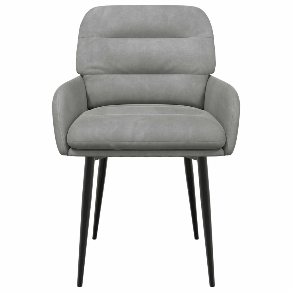 Sedie da pranzo 6 pcs Velluto (V) Grigio Chiaro 3428247