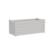 Vaso Trama 002 Colore: Snow, Materiale: Polietilene