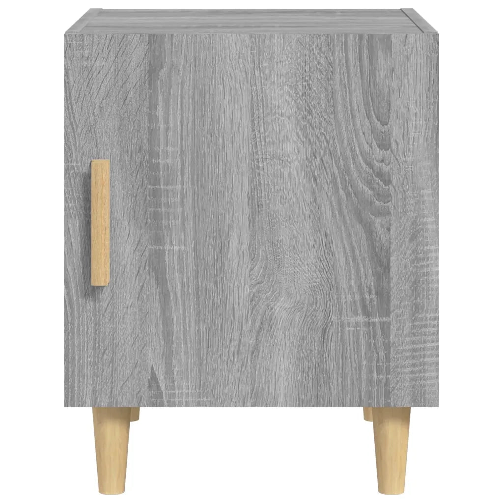 Comodino Grigio Sonoma in Legno Multistrato cod mxl 30788