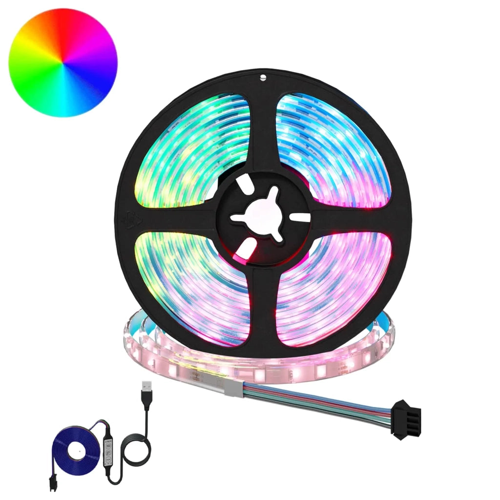 Striscia LED 2 pz Nero e trasparente 2500 mm Rame e plastica CFW3208179