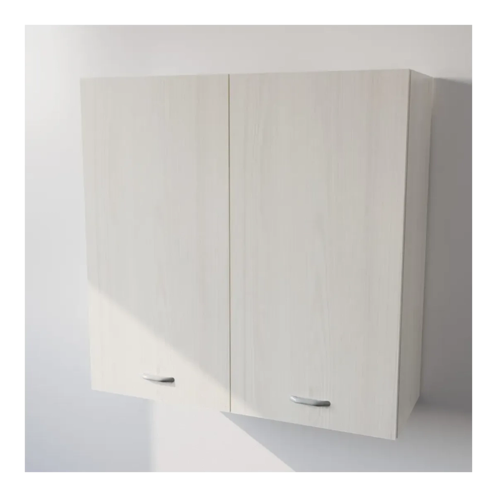 Calandrelli Pensile Scolapiatti H 90 L 80 P 33 cm Larice Bianco
