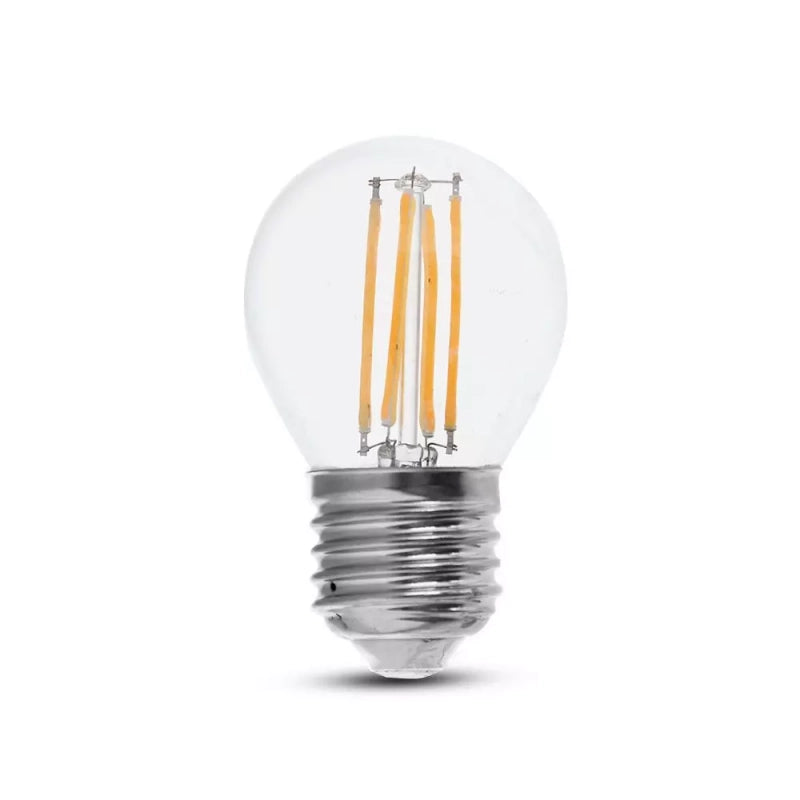 Bulbo LED - Filamen 6W E27 G45 Copertura trasparente 2700K 130LM/W
