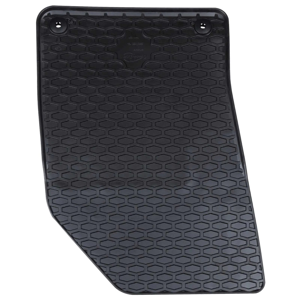 Tappetino per Auto 4 pz Nero Gomma CFW3441743