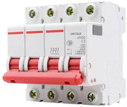 Dispositivo di interruzione del flusso di corrente DZ47-63 4-polare AC400V 2A per la protezione contro sovraccarichi di sistemi di circuiti di corrente