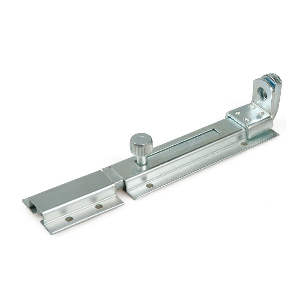 Catenaccio portalucchetto profilato 230 x 40 mm. - zincato