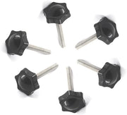 Viti di Regolazione 25mm - 16pz - Viti di Regolazione - Acciaio Inossidabile - Alta Qualità Plastica - Duraturo e Facile da Installare - Viti di Regolazione