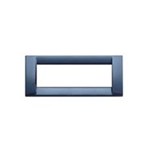 VIMAR IDEA - PLACCA 6 MODULI BLU COBALTO