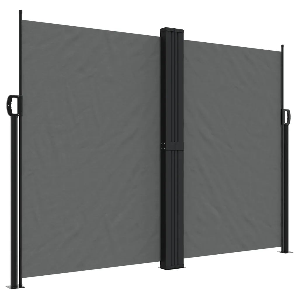 Tenda da Sole Laterale Retrattile-Tenda parasole per balcone Antracite 180x600 cm 187083