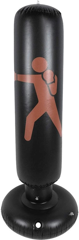 Zak da Ballo - Borsa gonfiabile - Sacca di pugilato per bambini - 160 cm alto - Giocattolo tumbler - Adatto per ragazzi e ragazze