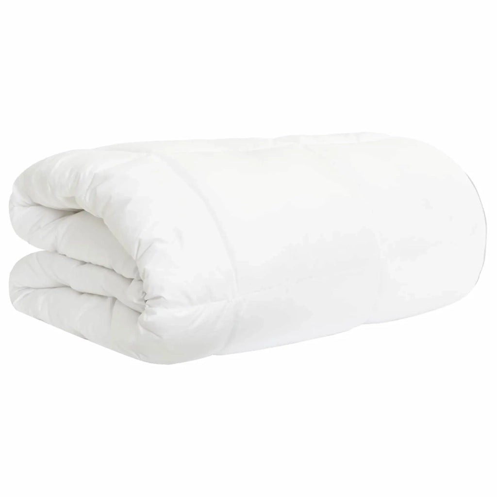 Piumino Letto Estivo Bianco 155 x 200 cm Bambù 42041974