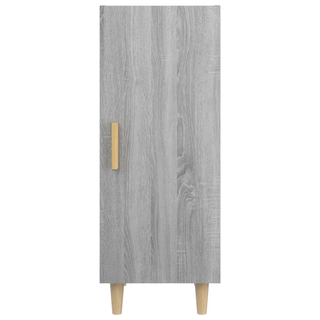 Credenza Grigio Sonoma 34,5x34x90 cm in Legno Multistrato 817403