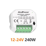 Alcapower Smart Dimmer 12-60V DC 300W per Strisce LED e Lampade, Modulo di Controllo Remoto per Automazione Luci Domestiche e Professionali