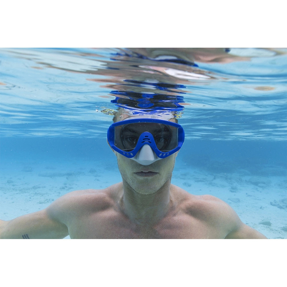 Trade Shop - Maschera Subacquea Ragazzi 14+ Anni Da Nuoto Per Piscina Mare Colori Assortiti 22044 -