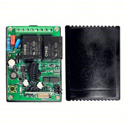 RICEVITORE RICEVENTE 2 CANALI 433 MHZ 110 - 220 VAC A CODICE FISSO YET402PC