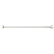 CANNETTA IN RAME CROMATA CON DUE CALOTTE ESAGONALI 1/2- 10 x 400 mm- DEBOR- pezzi 1