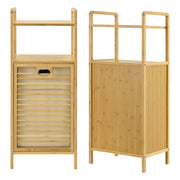 Mobiletto per lavanderia con sacco e ripiano Rendalen 40 x 30 x 95 cm 03_0008786