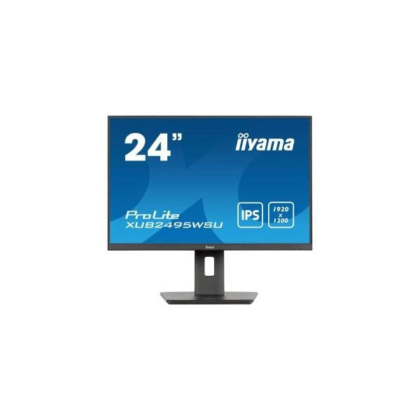 Iiyama prolite xub2495wsu-b7 monitor pc 61 cm (24") 1920 x 1200 pixel 4k ultra hd led nero - 152450