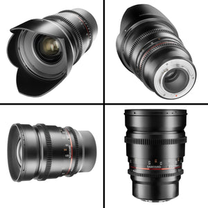 MF 16mm F2.0 APS-C per Sony E - obiettivo grandangolare professionale, angolo di campo di 80°, alta qualità dell'immagine, messa a fuoco e apertura manuali, 13 lenti multistrato