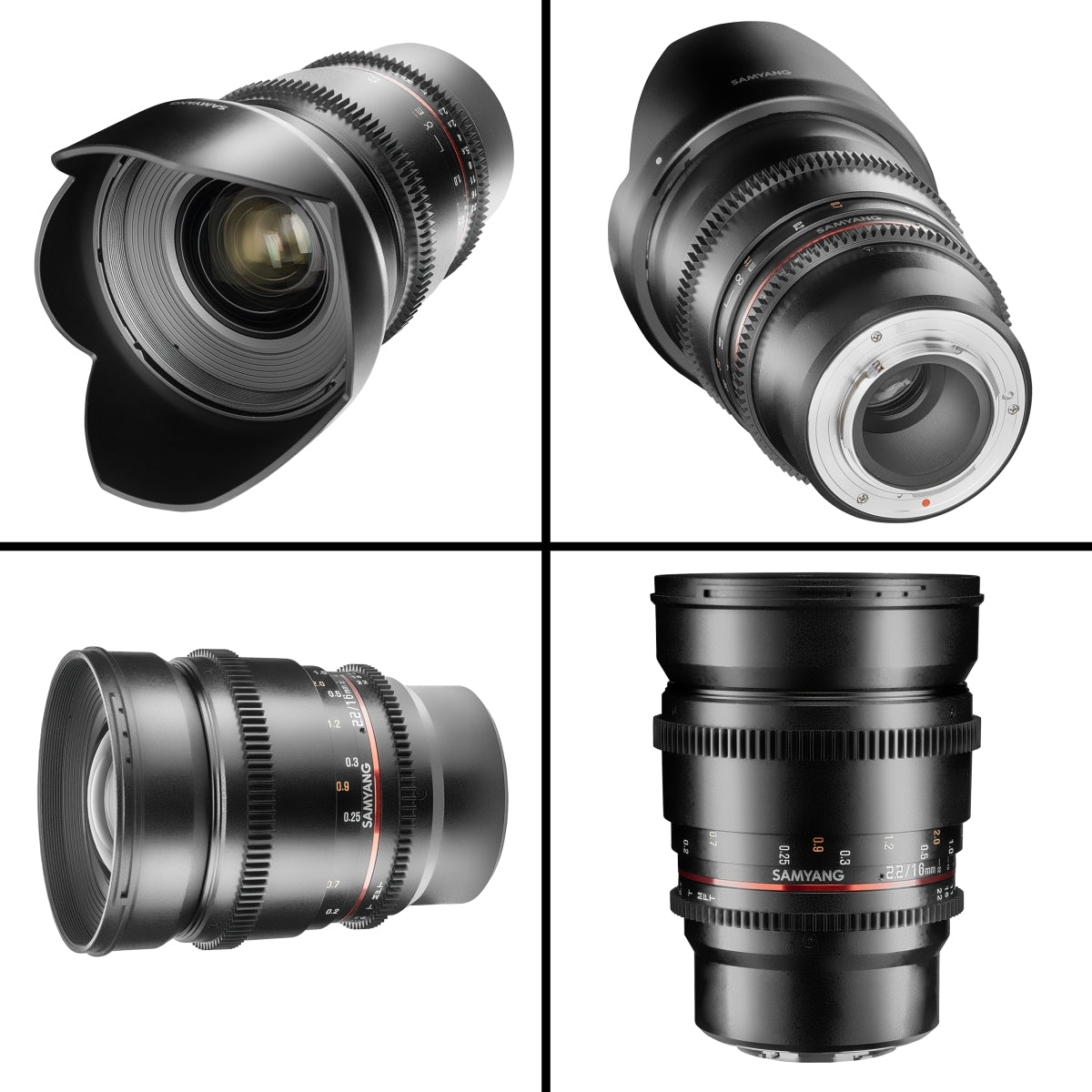 MF 16mm F2.0 APS-C per Sony E - obiettivo grandangolare professionale, angolo di campo di 80°, alta qualità dell'immagine, messa a fuoco e apertura manuali, 13 lenti multistrato