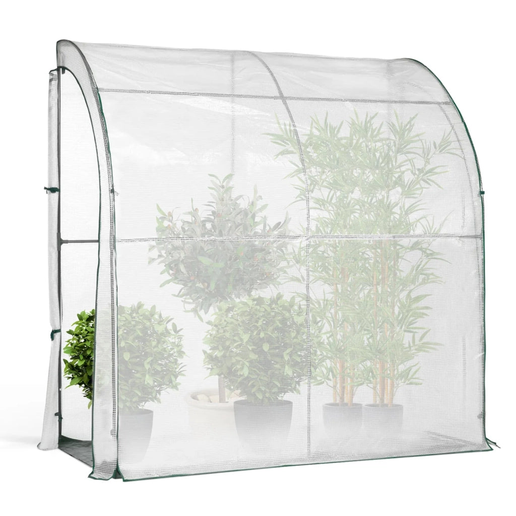 IDMarket - Serra invernale a parete 80 x 200 cm