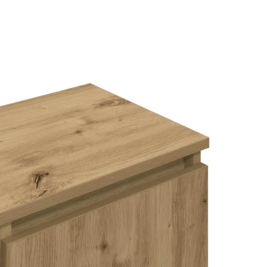 Mobile TV classico con ante ampio vano contenitore 102 x 30 x 36 cm finitura rovere ingegnerizzato realizzato artigianalmente 02_0050687