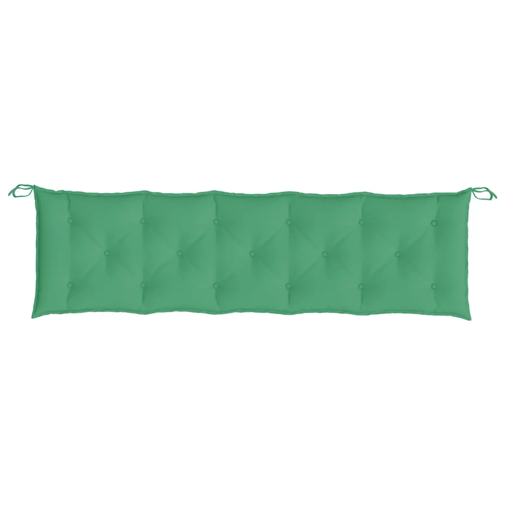 Cuscino per Panca Verde 180x50x7 cm in Tessuto Oxford