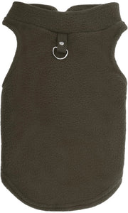 Vestito di Pile per Cani e Gatti - Impermeabile - D-rivetti - Riparabile con Macchina - Leggero - Ideale per Autunno/Inverno - Giacca per Cani
