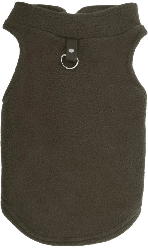 Vestito di Pile per Cani e Gatti - Impermeabile - D-rivetti - Riparabile con Macchina - Leggero - Ideale per Autunno/Inverno - Giacca per Cani