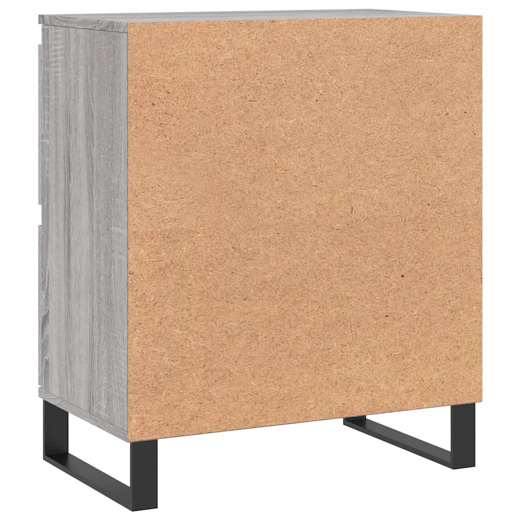 Credenza-Buffet-Armadio da cucina Grigio Sonoma 60x35x70 cm in Legno Multistrato 305161