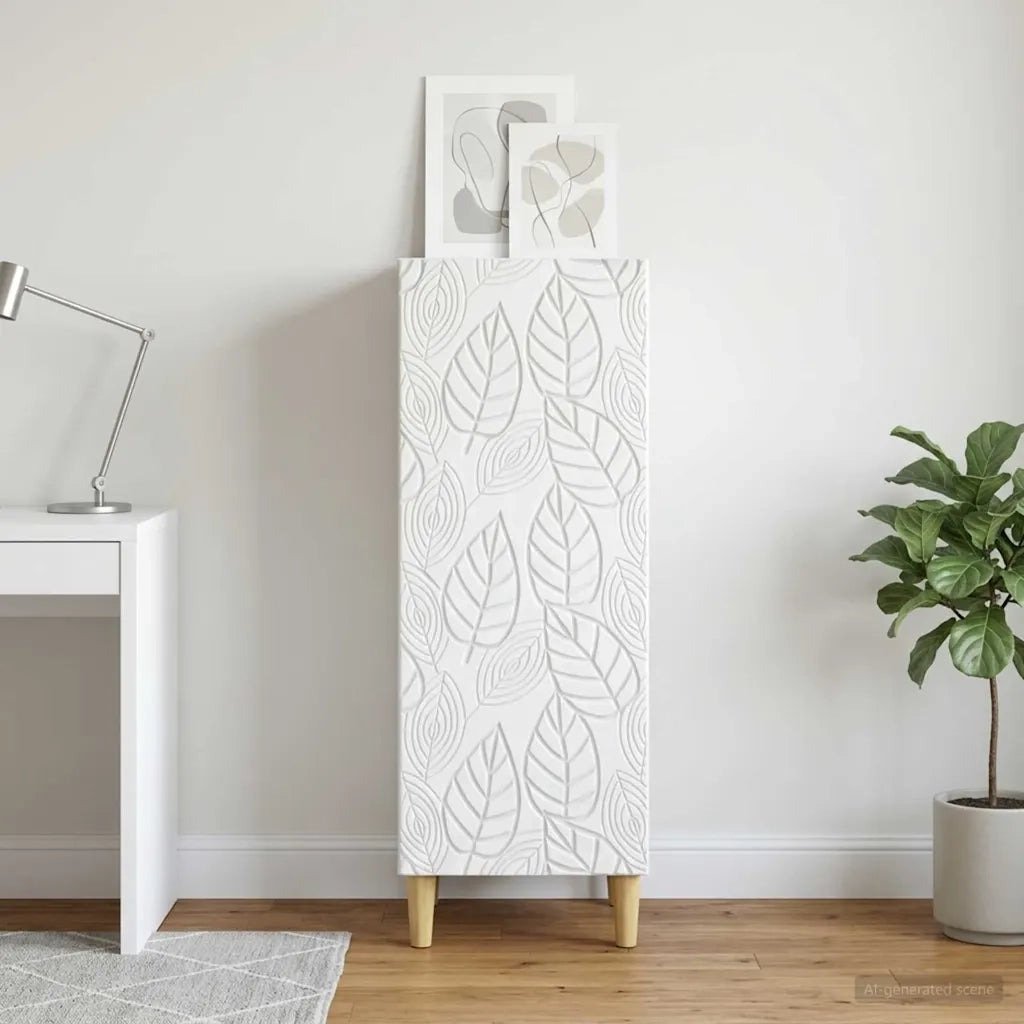 Credenza Bianco 33 x 34,5 x 90 cm Legno ingegnerizzato 895055