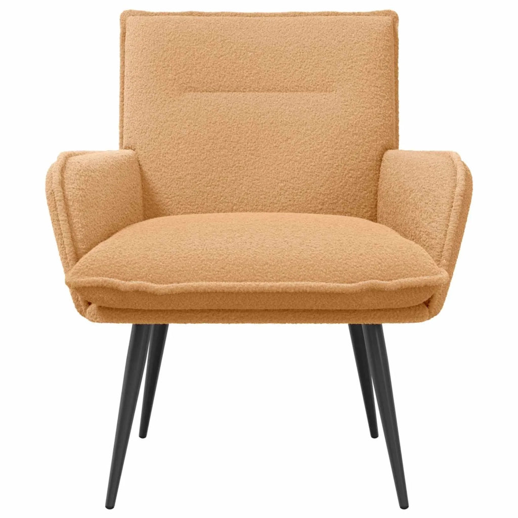 Poltrona Beige Bouclé 42047697