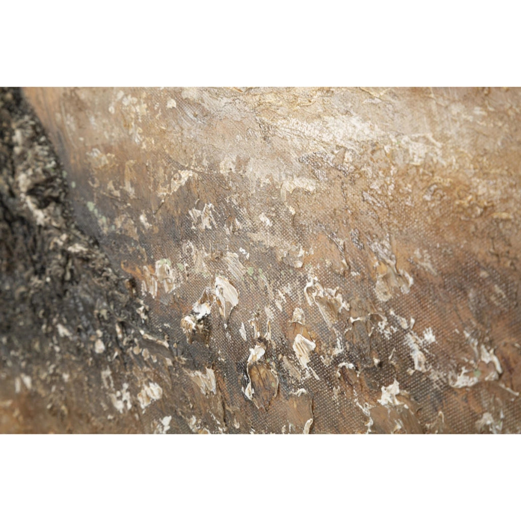 Stampa su Tela Albero 2, Multicolore, Legno, 120x3,8x80 cm