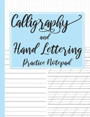 Lettere di Pratica per Calligrafia Moderna e Handlettering con Angoli Uguale e Pagine a Reticolo