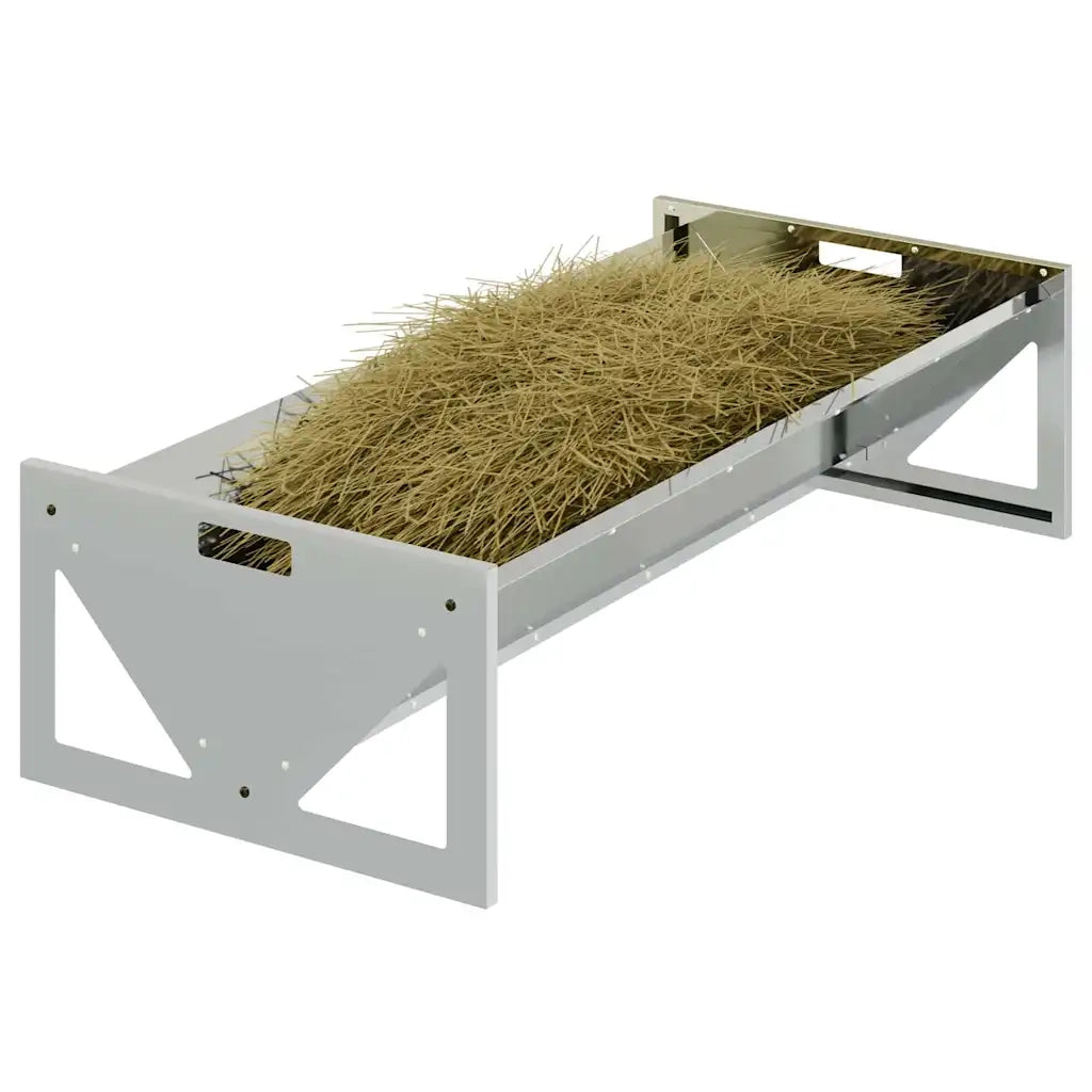 Abbeveratoio per bestiame Argento 108 x 50 x 28 cm CFW6254728